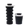 Silicone Folding Telescopic Cup Outdoor Sports Water Bottle Mountaineering Portable Folding Cup Cycling Water Bottle Portable Cup.