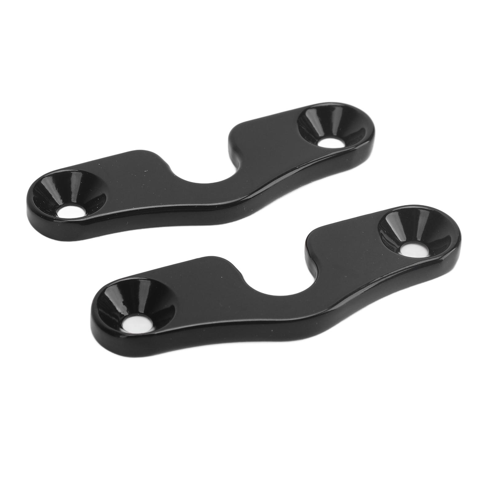 

Sun Visor Repair Kit Metal Sun Visor Mounting Clips for Wrangler JL 20182022 Black