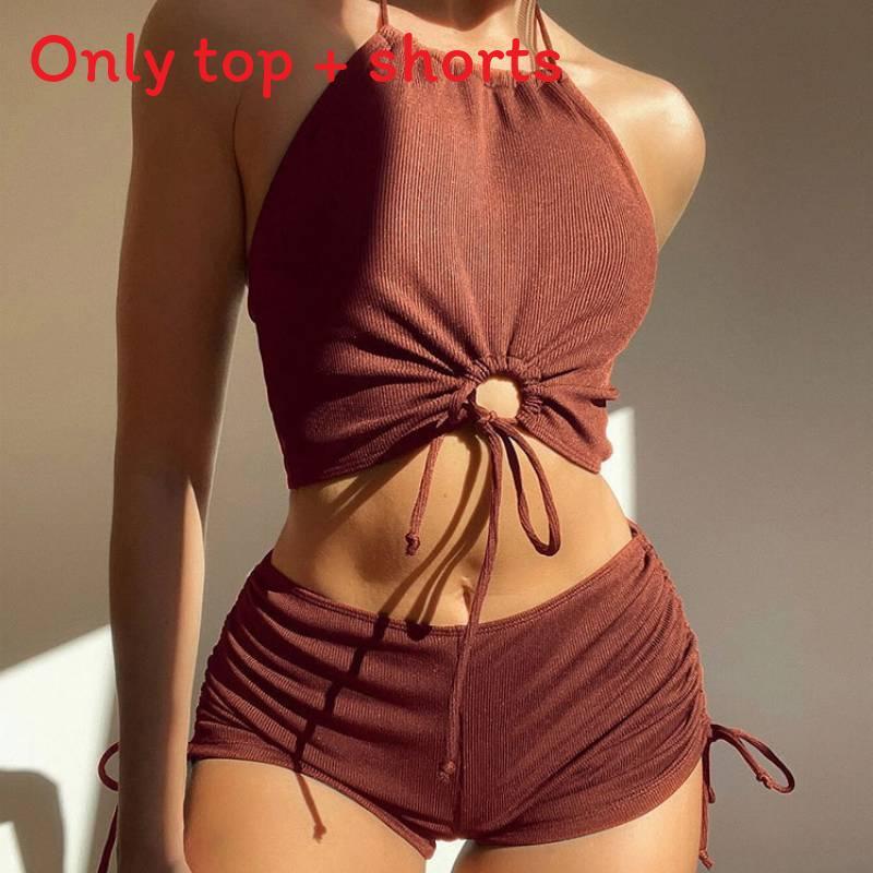 Nylon Bikini Swimsuit For Women With Padded Top And Classic Cut For Beach And Water Sports