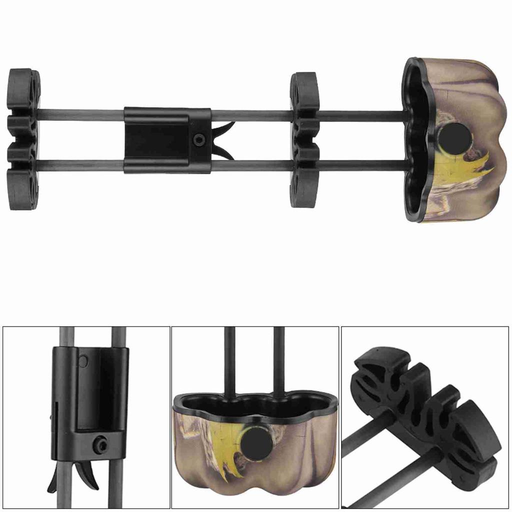 Archery Arrow Quiver Accessory Universal for Compound Bow Hunting Shooting(camo)