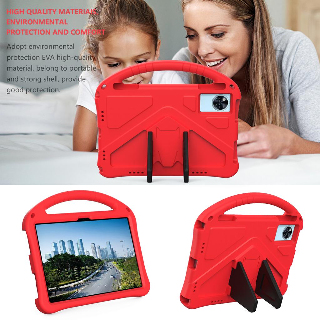 Kids Funda EVA Case For Infinix Xpad 20 2025 2024 11.0 Inch With Portable Hand Holder Kickstand Cover Shockproof Protect Shell