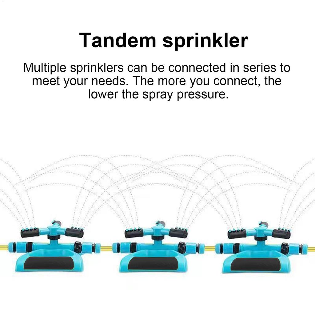 Garden Sprinkler Automatic Water spray Lawn Irrigation System 360 Degree Rotation Irrigation System for Flower vegetable