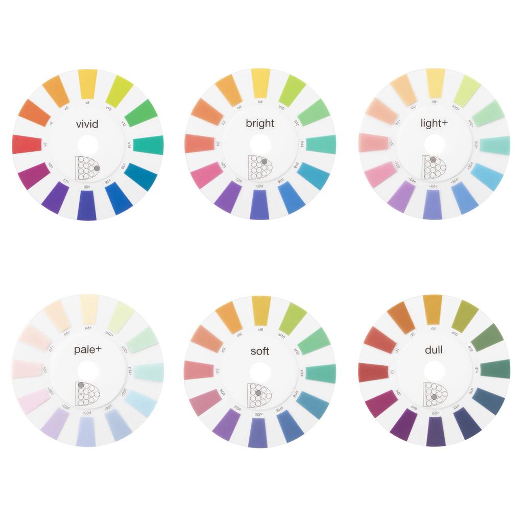 Nippon Shikiken PCCS Color Tone Circle