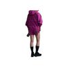Nike Solid Color Drawstring Hooded Zip-Up Long Sleeve Jacket Women jackets Purple FB7493-518