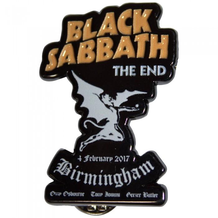 Black Sabbath The End Badge