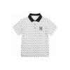 New MLB New York Yankees Polo Shirts Women's White 31TSQM131-50N
