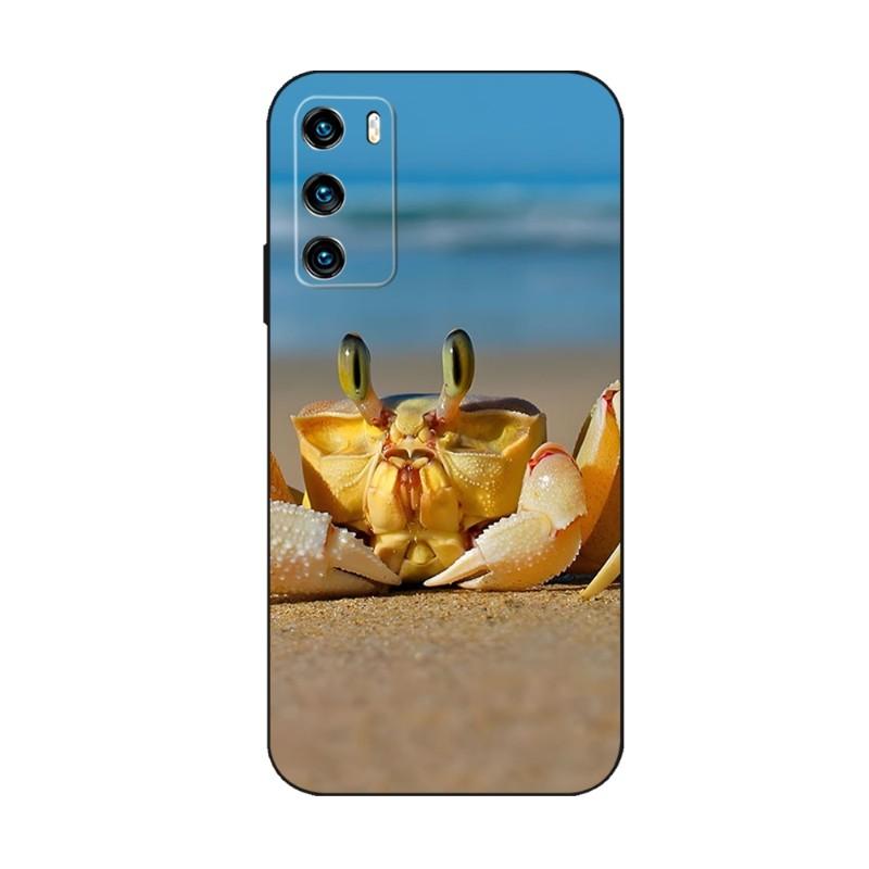Ocean Crab Phone Case For Huawei Mate 8 9 S 10 30 20 40 20X 5G 40E Plus Pro Nova 7i 7 Pro SE Pro Back Cover