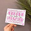 Mom Flower Cutting Dies for Photo Scrapbooking Card Making Decorations Embossing Stencils Carbon Steel Die Cuts