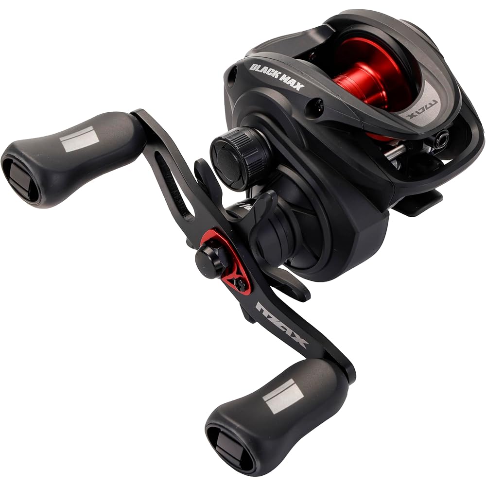 Abu Garcia MAX5 Blackmax Low Profile Baitcasting Reel for Bass and Saltwater Fishing