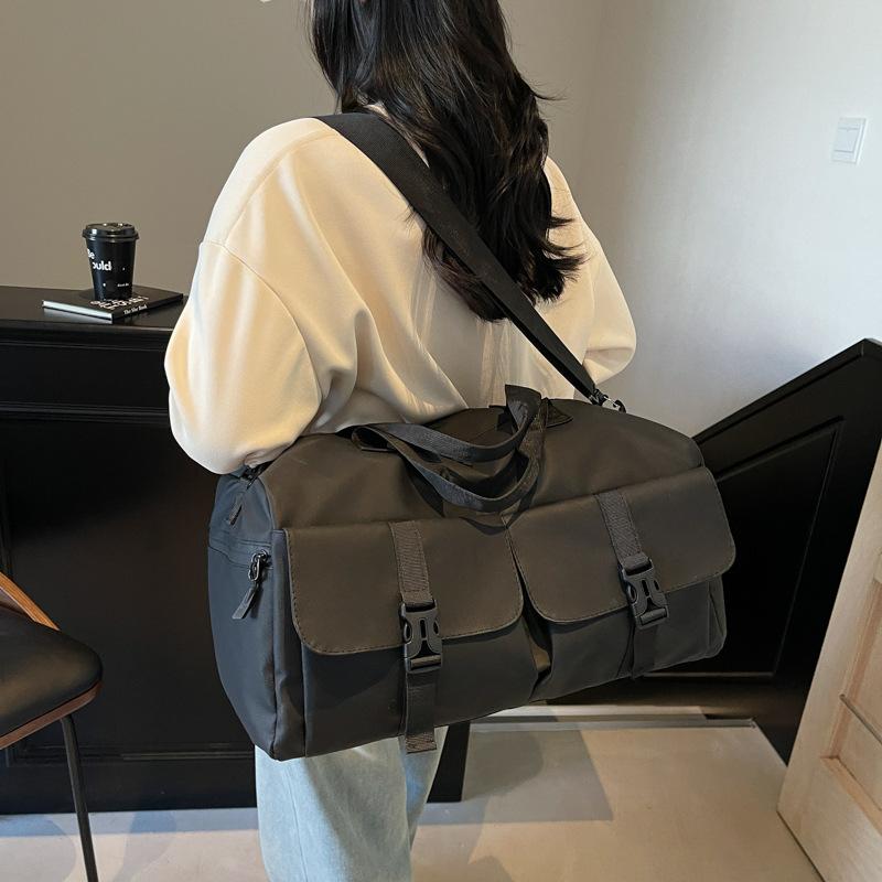 Casual Luggage Bag, Large-capacity Business Commuting Hand-held Travel Bag, Dry and Wet Separation, Simple Fitness Bag