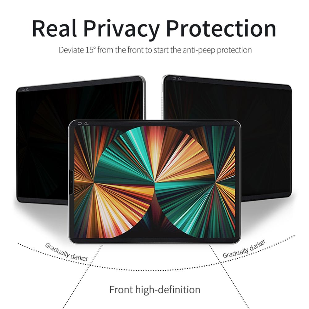For Oppo Pad 4 Pro Privacy Screen Protector Anti Spy PET Paperlike Tablet Film