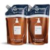 L'OCCITANE Pure Fresh Refill Combo Shampoo & Conditioner Set 500ml X2 Scalp Care