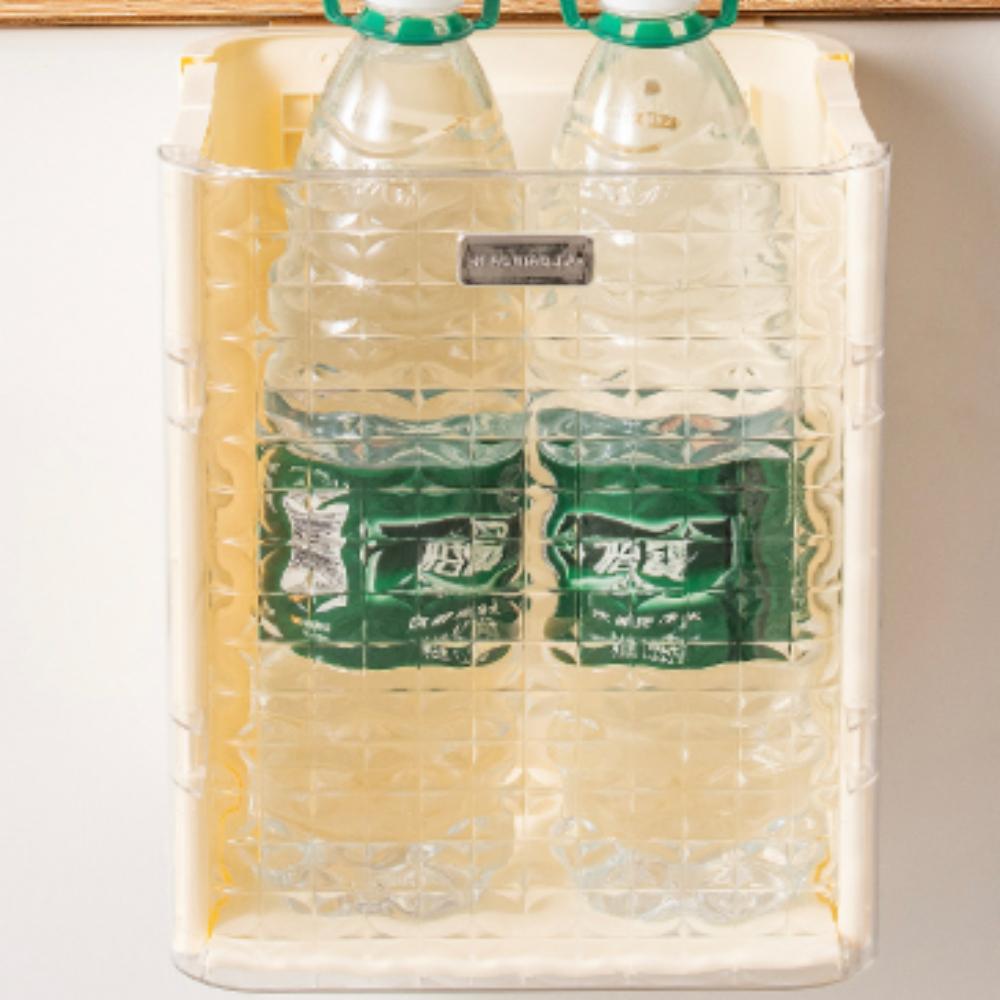 Foldable Wastebaskets Household Kitchen Waste Recycle Bins Suspended Suspend Trash Kitchen Large Capacity Transparent Trash Cans