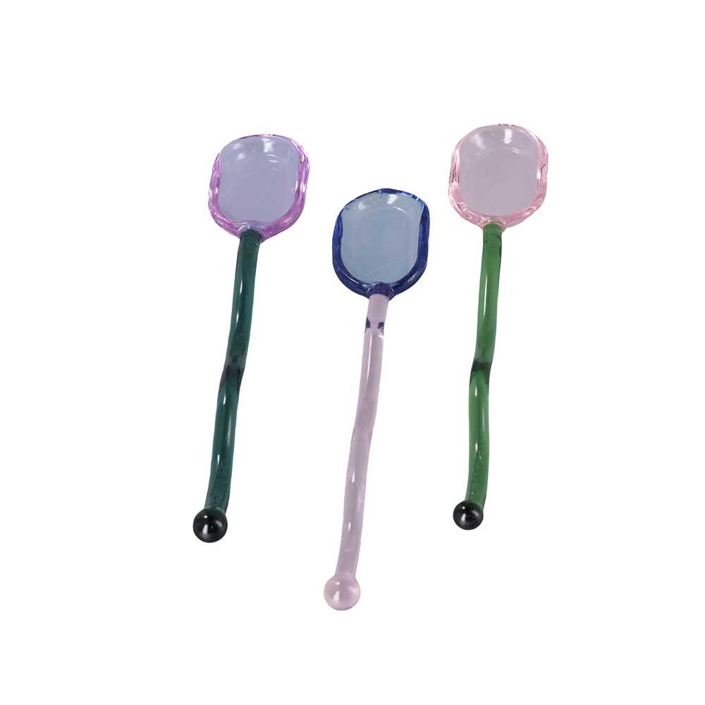 Home Tableware For Deserts And Juice Stirring Spoon Coffee Spoon Glass Mixing Spoon Milk Spoon