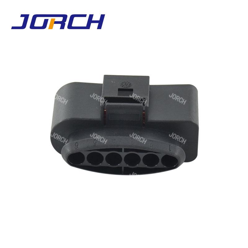 6 Pin Way Female Waterproof Auto Wire Harness Connector Adapter Car Fuel Injector Connector 1j0973726 DJ7065b-3.5-21