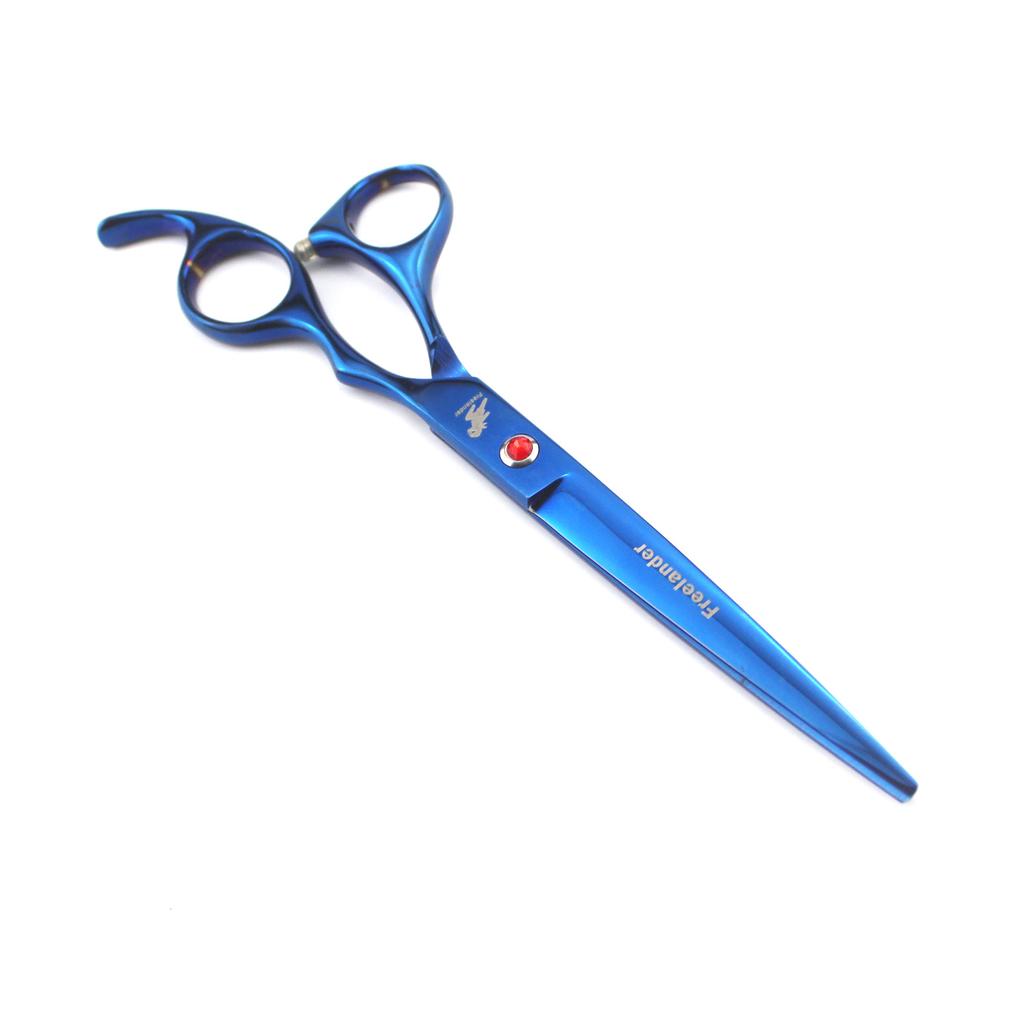 7.0 Inch, Hand Shape, Color, Electroplating, Pet Grooming Scissors, Straight Cut 4 Colors Optional