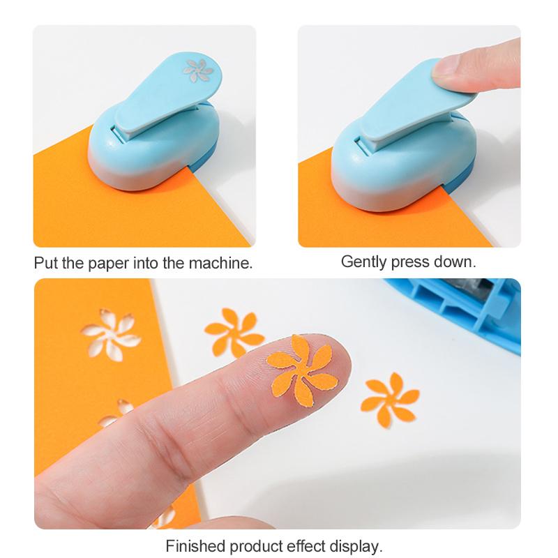 Popieriniai perforatoriai Plastikiniai ir lydinio Namų amato skylės Perforatorius Scrapbooking perforatoriai Mokyklos DIY Rankinis įrankis Scrapbooking kūrimui TMZ