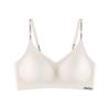 Soft support underwear women's seamless thin small breasts gather to prevent sagging, close the sub-breast cover, and no steel ring bra.
