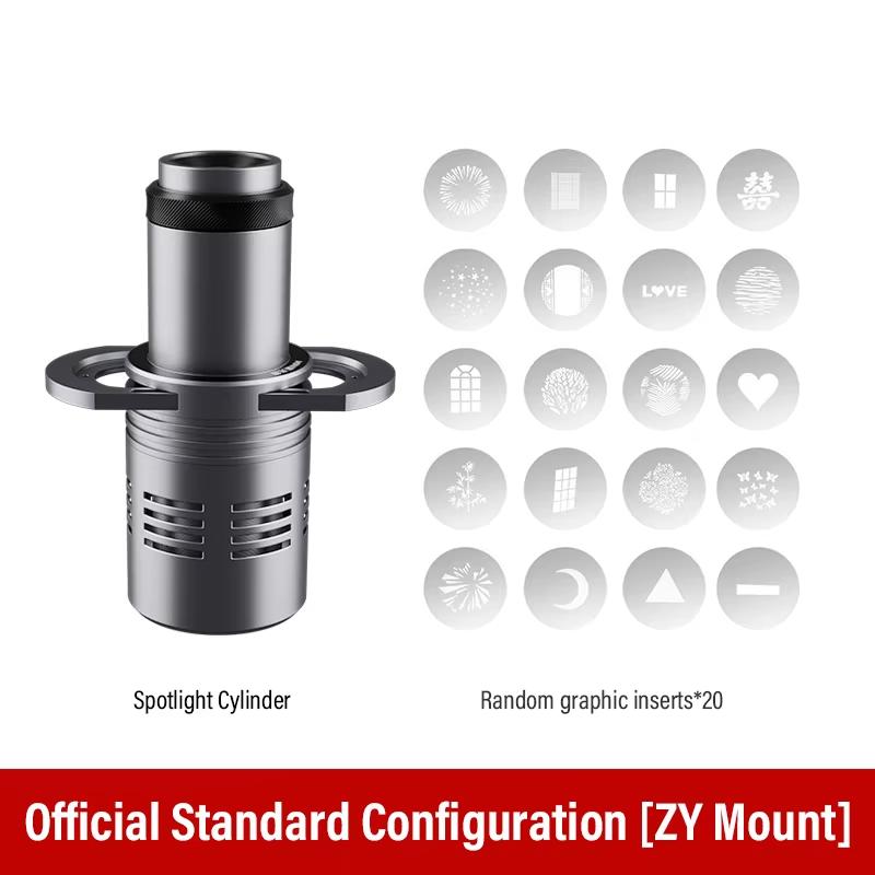 

Новый комплект для фотосъемки с фокусирующим проектором-вспышкой с креплением Bowens для Godox ML100Bi MINI ZY Аксессуары для фотосъемки красный