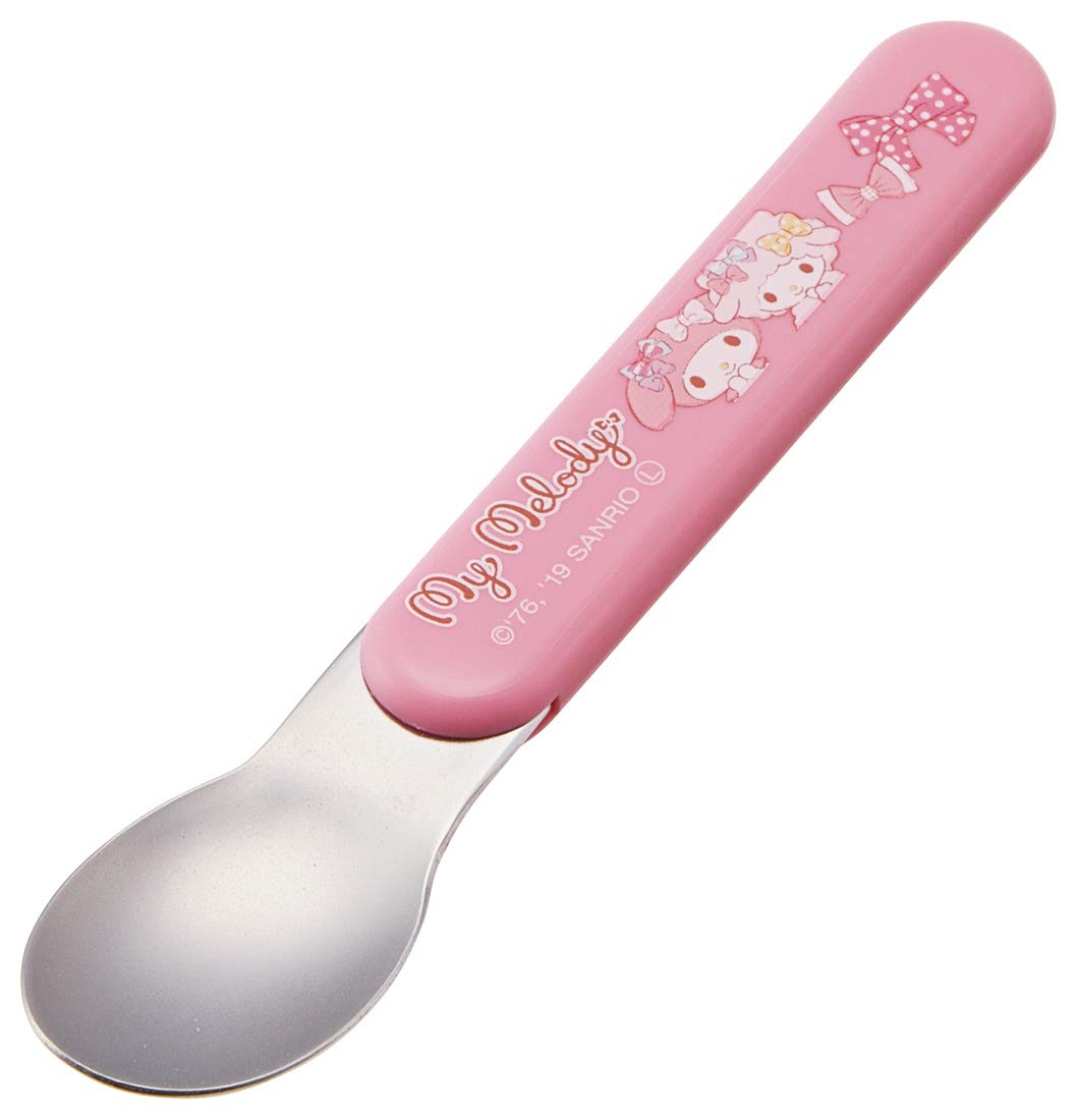 

Skater My Tokimeki Made in S9 Children s Spoon, Melody, Ribbon, Sanrio, Japan, 13cm,