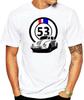 Heren T-shirt Herbie 53 The Love Bug T-shirt Wit