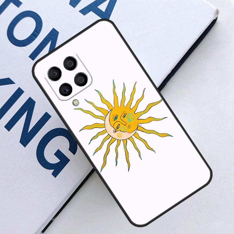 Sun Moon Art For Samsung Galaxy M31 M55 M15 M11 M21 M13 M33 M35 M53 M14 M34 M54 M12 M32 M52 M06 M16 Case