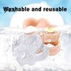 Washable Reusable Toe Separators 1 Pair Silicone for Men Women, Breathable Double Hole Spacers Overlapping Toes And Hallux Valgus Correction,