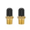 2 Pcs 1 4 Inch NPT MPT Brass Air Compressor Tank Fill Valve