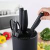 Knife Holder Multi-Function Utensil Stand and Storage Box with Drainer for Flatware, Spoon and Forks