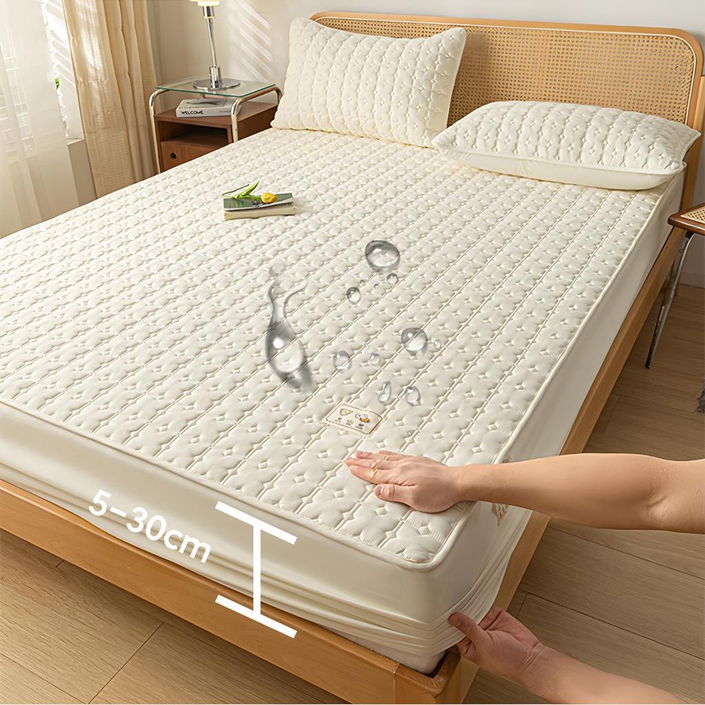 Quilted Waterproof Mattress Protector for Mother & Baby - 2025 New Style