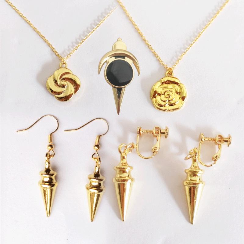 SPY x FAMILY Yor Forger Thorn Princess Cone Dangle Earrings
