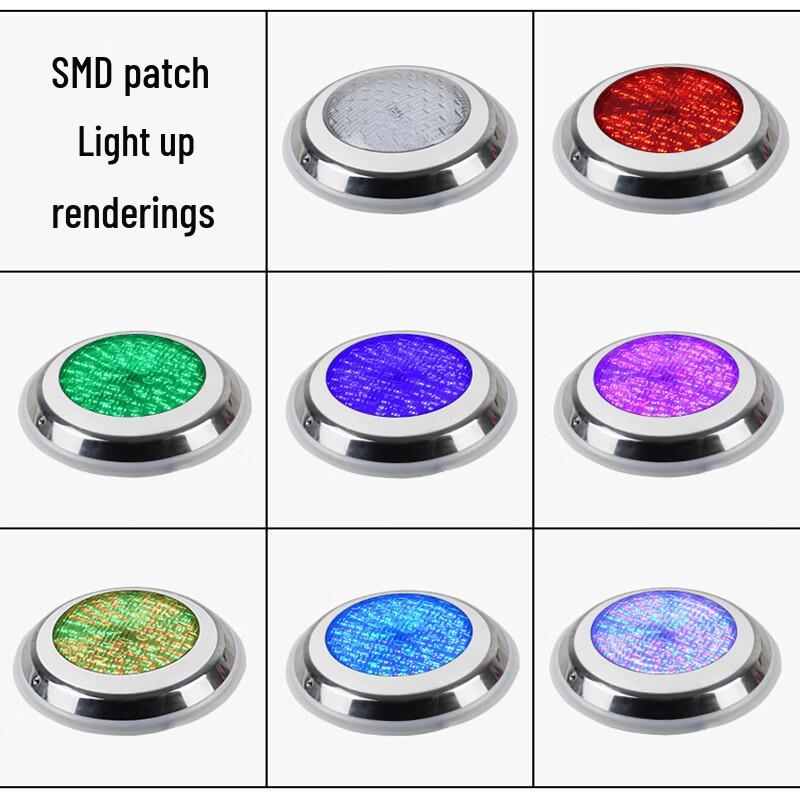 Colorful LED Underwater Pool Light