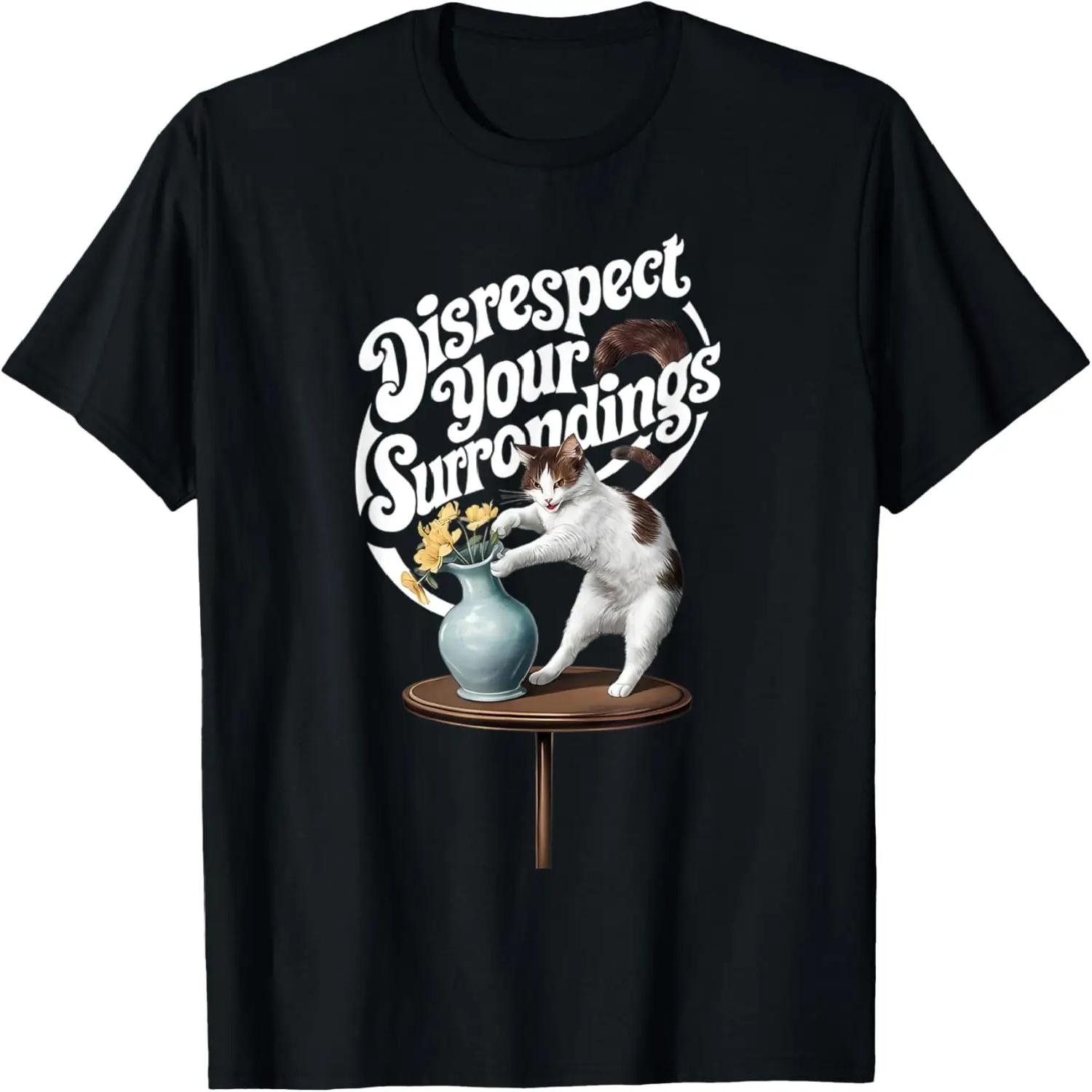 Funny Disrespect Your Surroundings Apparel T-Shirt XXXXXL разноцветный