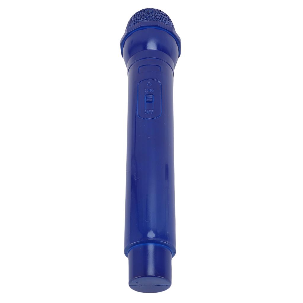 Microphone Prop Lightweight Simulated Plastic Fake Microphone for Singing Speaking Training Cosplay Photography