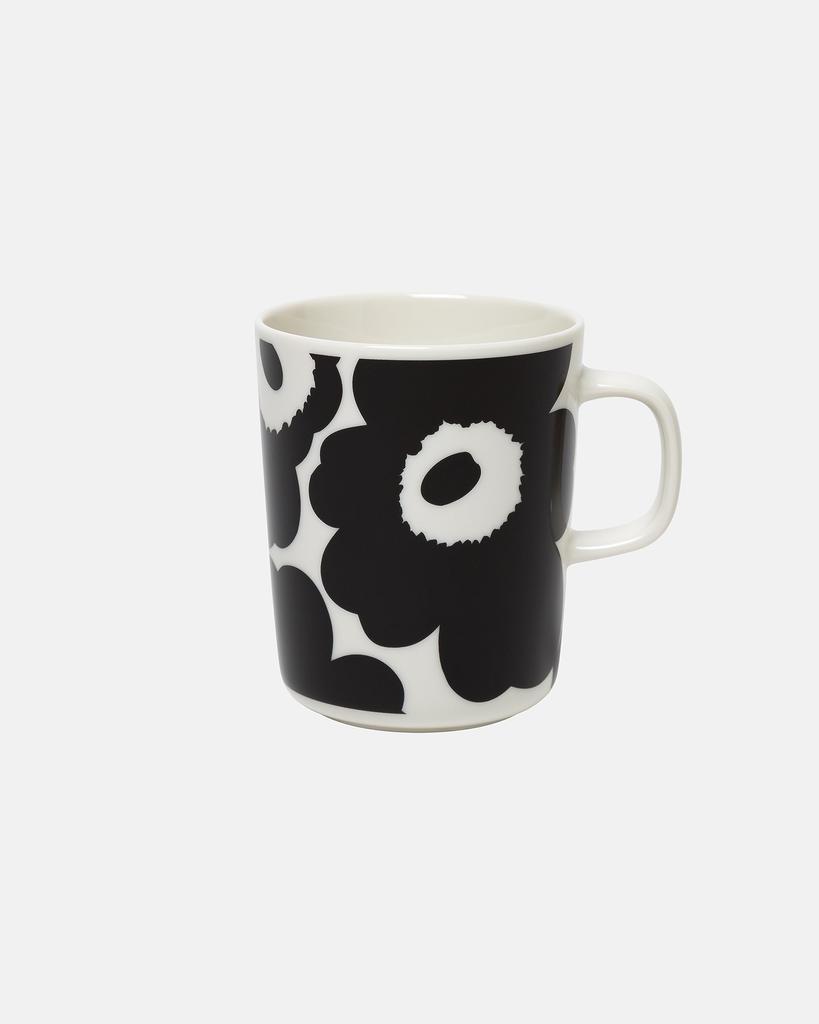 Marimekko Marimekko Pair Set Mug 250ml Plate 20cm Cup Tableware Unikko Black 071606 190 [item]