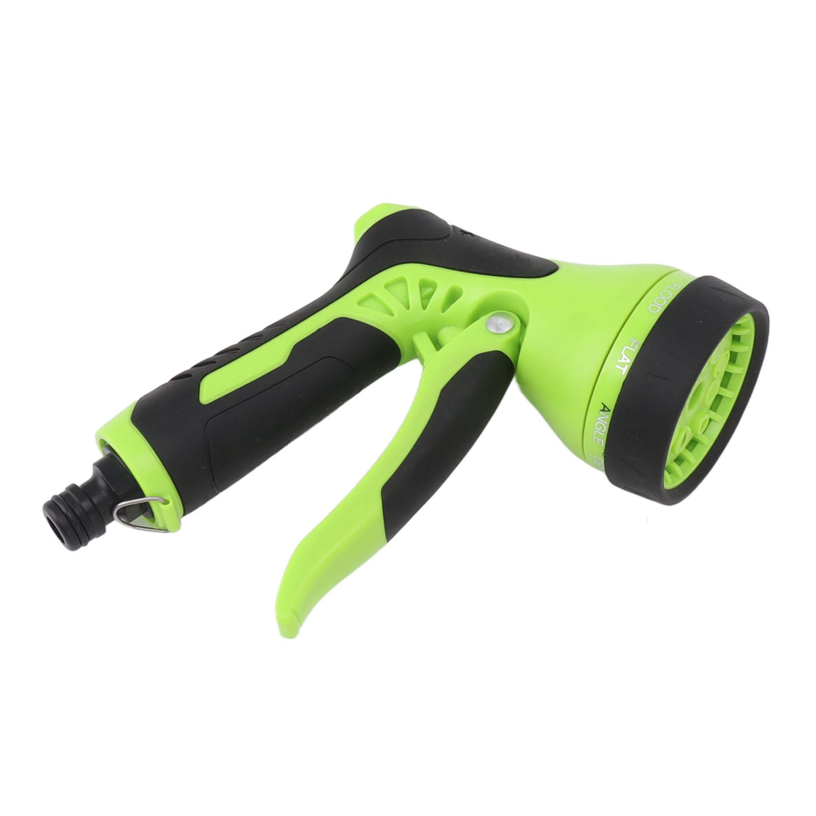 

Садовый шланг Насадка Распылитель 9 режимов Насадка для распыления воды Нескользящая для полива растений Газона Мытья машин Уличная