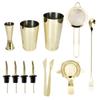 11Pcs/Set Cocktail Shaker Set Stainless Steel Wine Drink Mixer Bartender Tools for Home Bar Club