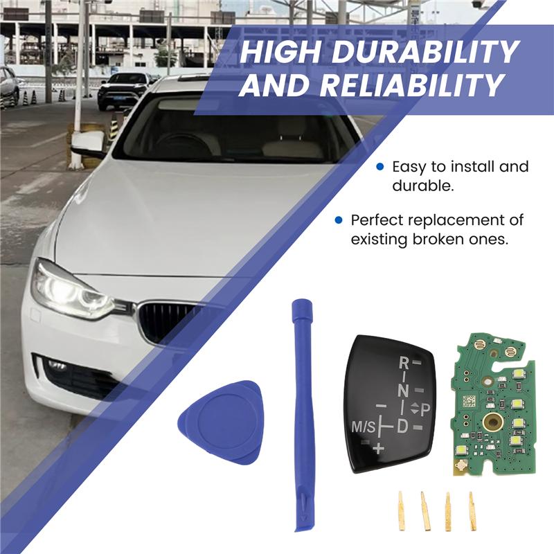 A16P-Car Gear Shift Knob Panel W/LED Circuit Board Repair For BMW 2 3 5 6 7' X3 X4 X5 X6 LHD