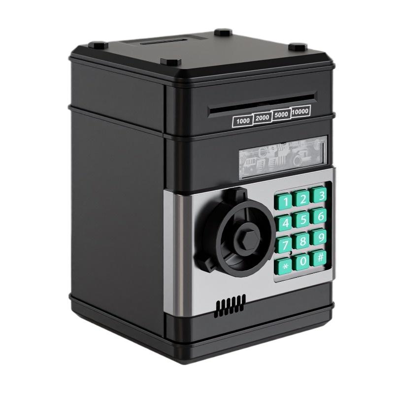 Smart Password Piggy Bank for Kids - Automatic Bill Rolling & More