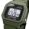 Pánské standardní digitální hodinky CASIO, vojenská zelená, zámořský model [Casio] W-217H-3AV [Položka]