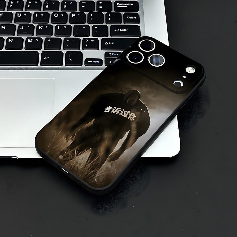 Bully Kanye West Phone Case For IPhone 17 Air 16 E Pro Max 15 14 13 Mini 12 Pro 11 Max Plus Black Soft Shell
