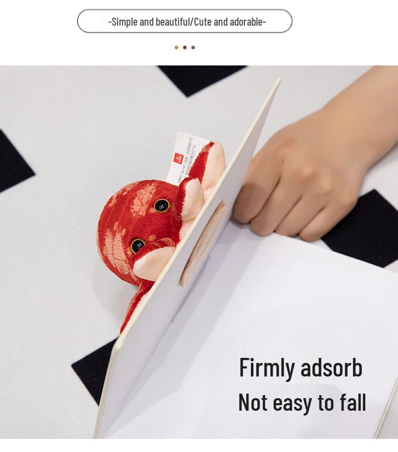Magnetic Plush Shoulder Doll: Zoo & Oceanarium Souvenir for Kids