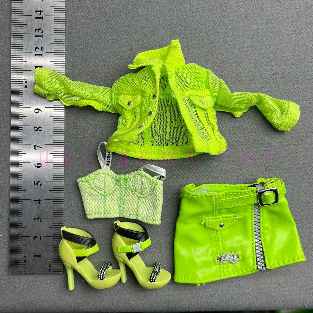 Original Multi Style Rainbow Middle School 28cm Doll Clothes and Shoes Set Fashion Dressing Girls' Holiday Gift Toys