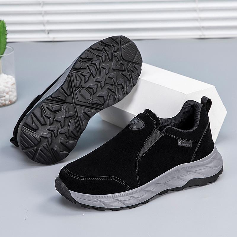 Men's Health Step Spring Outdoor Breathable Hiking Thick Soled Couple Sneakers Shoes Comfortable Lazy Set Casual Shoes 36-45