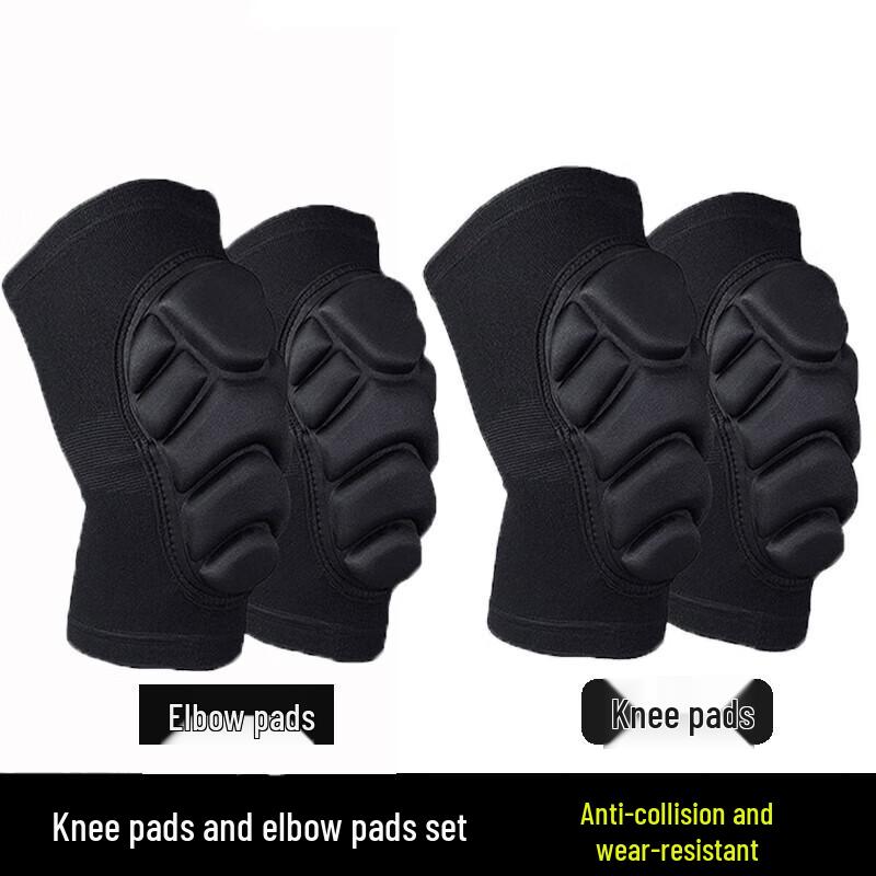 Zhanming Training Knee and Elbow Pad Set with Gloves