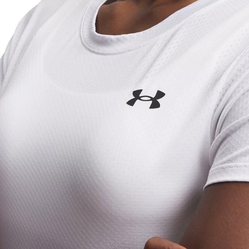 Under Armour Tech Solid Color Breathable Pullover Regular T-Shirt Women Tops 6009990-100