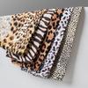 Herren 3D-konvexe Tasche sexy Tasche Ei-Buchstabe Leopardenmuster Eis-Seide Unterwäsche Slips Leopardenmuster Hose