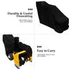 Outdoor Snow Blower Cover with Drawstring Waterproof Snowblower Dust-Proof Snow Blower Cover Full