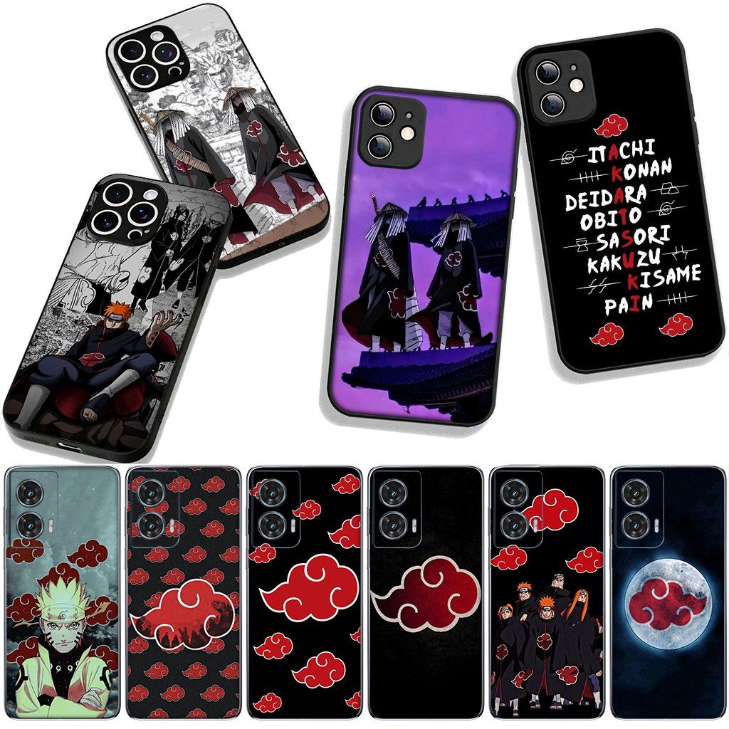 Cover for Apple iPhone 17 16 11 Pro XS Max XR 6 7 8 Plus + 16E SE 2020 2022 Air 5 Coque Phone Case Poster Pain Akatsuki Narutos