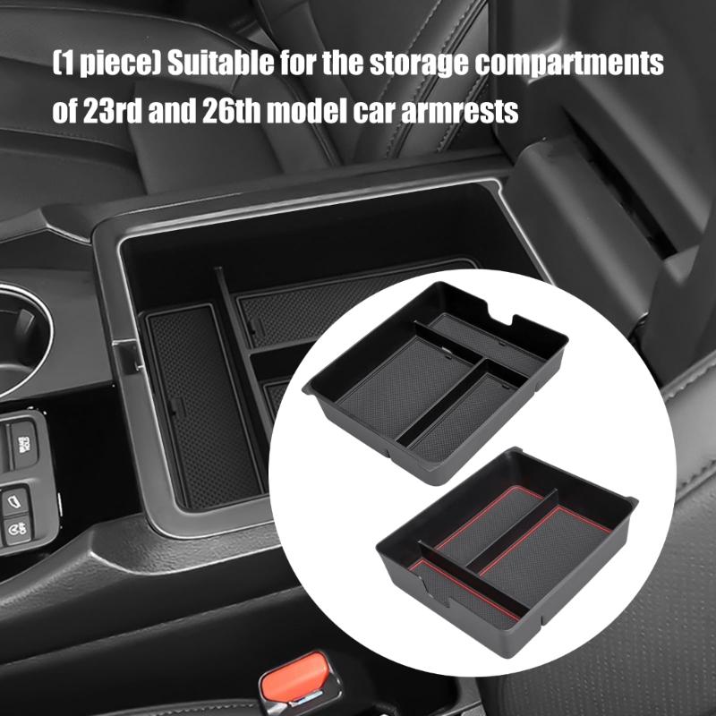Perfect Easy Installation No Tools ABS Storage Box for 2023 2026 Vehicle Center Consoles to Keep Items Organized